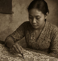 Motif Batik Detail