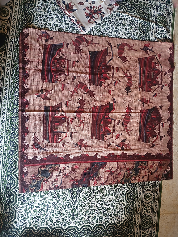 Motif Kapal Sesek Tebengan (L)