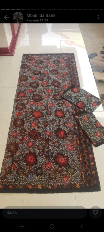 Motif Batik Kembang Kuncup